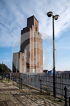 Ventilation Tower Birkenhead UK photo