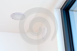 Ventilation in wall and speaker in Ceiling
