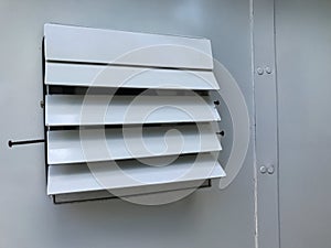 Ventilations on the wall