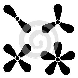 Ventilator airscrews