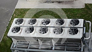 Ventilator fan biogas