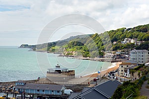 Ventnor Isle of Wight south coast of the island tourist town