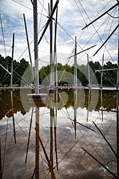 Ventspils unique fountain \