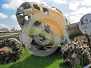 VENTURA BOMBER CRASH DISPLAY