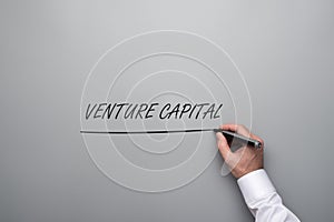 Venture capital concept