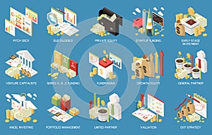 Venture Capital Isometric Compositions