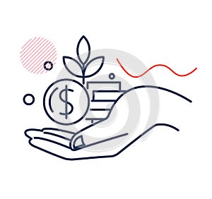 Venture Capitalist - Seed Fund Investment - Icon