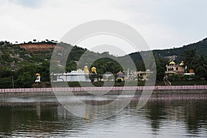 venugopalaswamy temple and its temple tank skanda pushkarini temple tank embraced by nature\'s beauty\