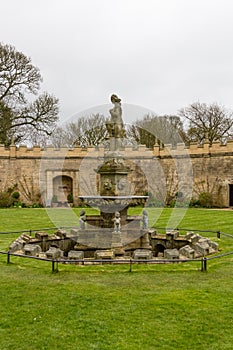 Venus Fountain in Bolsover Castle Gardens