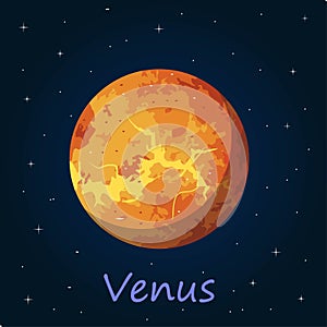 Venus is the second planet from the Sun,