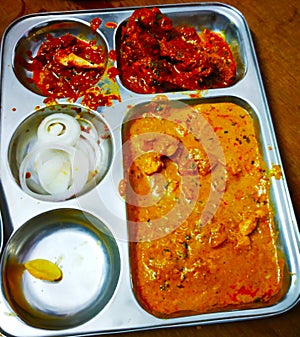 Veraity of chicken dish in India