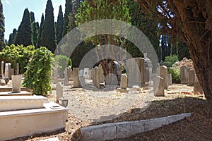 Verano Cemetery, Jewish tombs photo