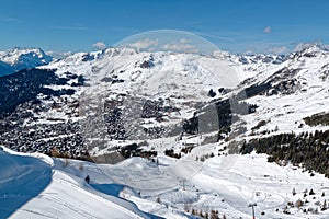 Verbier resort in Switzerland photo