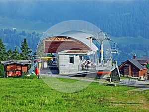 Verbindungslift Sellamatt-Ruestel oder Bergstation Alp Sellamatt