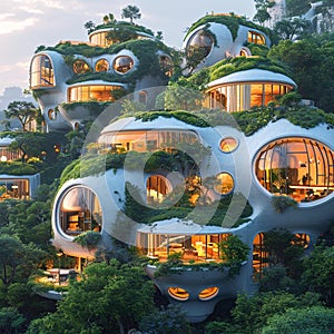 Verdant Verticals: The Eco-Futuristic Habitats