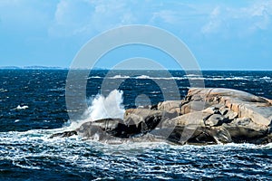 Verdens Ende, End of the en he world, in Tjome in southern Norway