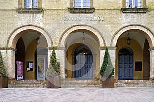 Verdi Theatre, Busseto. Color image