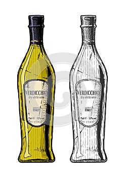 Verdicchio, dry white wine