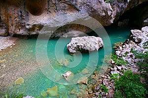 Verdon Gorge - an incredibly beautiful canyon in the south of France