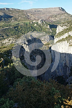 The Verdon Gorge, La Palud-sur-Verdon, Castellane, Hautes-Alpes, Provence-Alpes-Cote d\'Azur, France