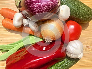 Verduras frescas y hortalizas photo