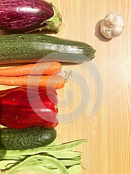 Verduras frescas y hortalizas photo