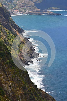 Vereda da Boca do Risco walking path in Madeiraâ€™s north-eastern coast