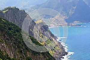 Vereda da Boca do Risco walking path in Madeiraâ€™s north-eastern coast