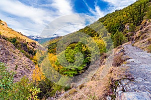 Vereda de la estrella in autumn photo