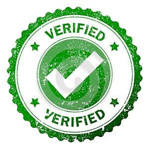 Verified stamp seal photo