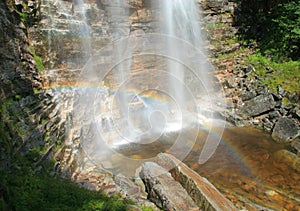 Verkeerder Kill Falls Rainbow photo