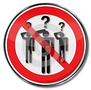 People with questions