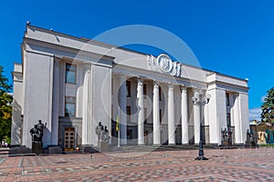 Verkhovna Rada of Ukraine palace in Kiev, Ukraine photo