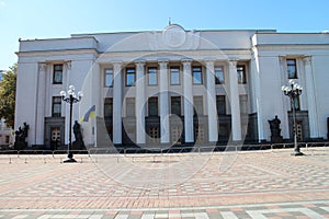 Verkhovna Rada, of Ukraine Ukrainian parliament in  Kiev