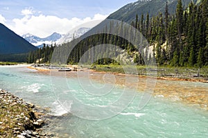 Vermilion river at Kootenay National Park, Canada