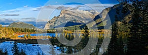 Vermillion Lake and Randle Mountain