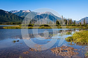 Vermillion lakes