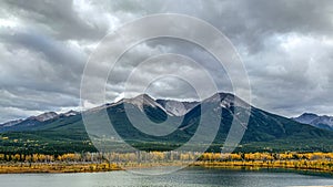 Vermillion Lakes in Banff, Alberta