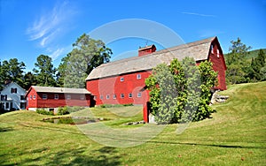 Vermont, Arlington: Refurbished Gambrel Style Barn