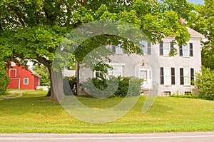 Vermont farmhouse