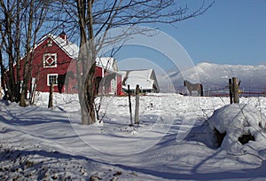 Vermont Horse Barn