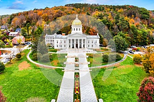 Vermont State House, in Montpelier, VT
