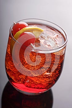 Vermouth and soda