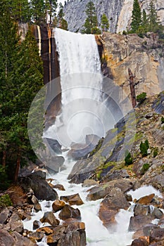 Vernal Fall in Yosemite