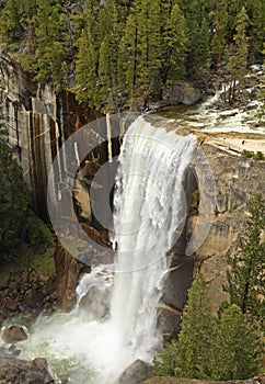 Vernal Falls From Above