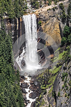 Vernal Falls from Washburn Point - Yosemite National Park photo