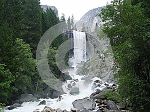 Vernal Falls in Yosemite