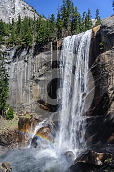 Vernal Falls in Yosemite National Park