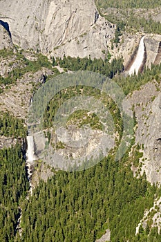 Vernal & Nevada falls