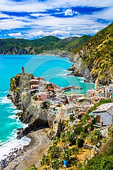 Vernazza, Cinque Terre Italy photo